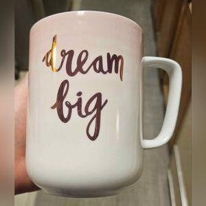 Big Dream Pink Mug Portobello By Design Bone China Made in England